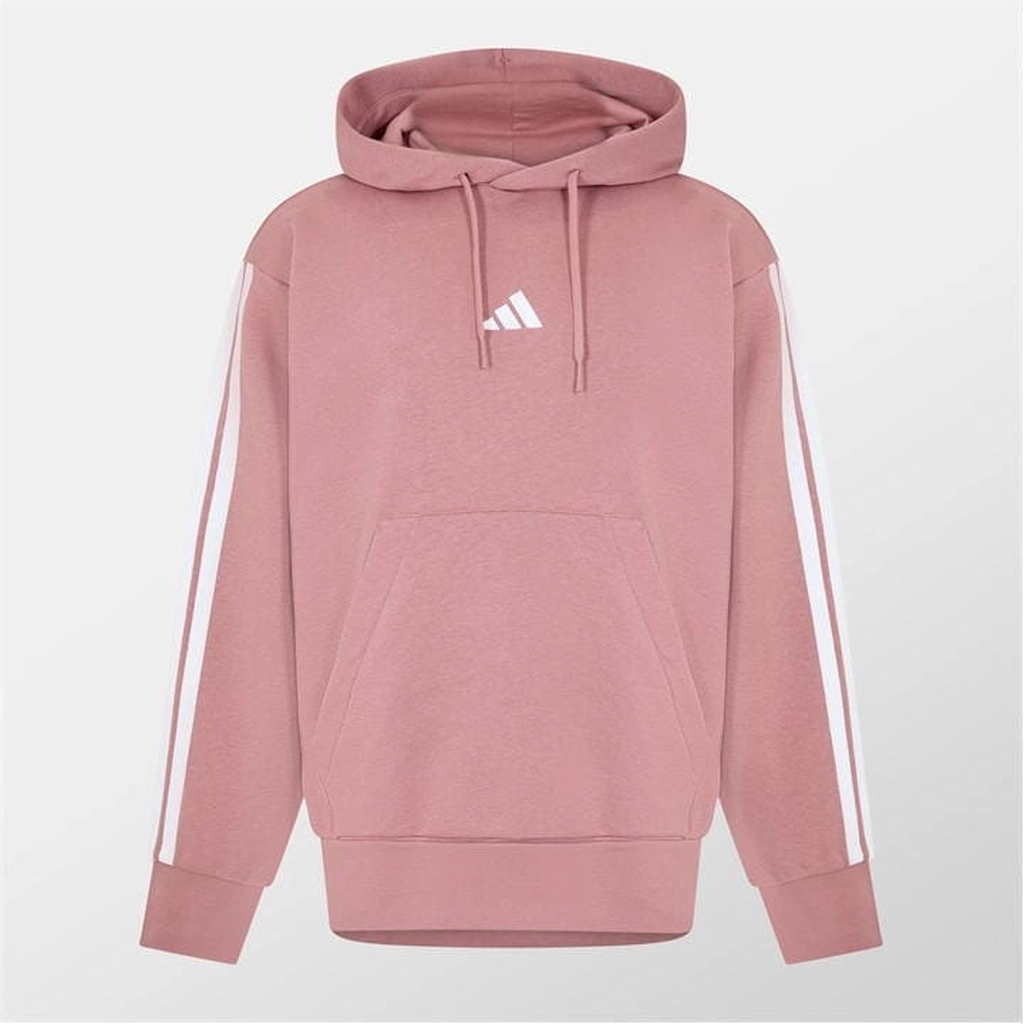 Adidas Originals Essentials Fleece 3-Stripes Hoodie Mens - Brown